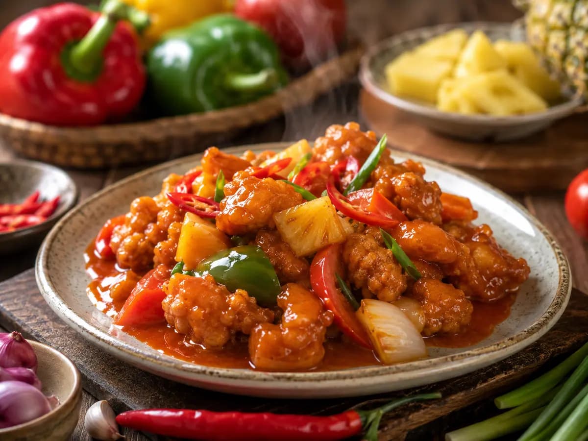 Resep Ayam Asam Manis Renyah Saus Seimbang Ala Restoran
