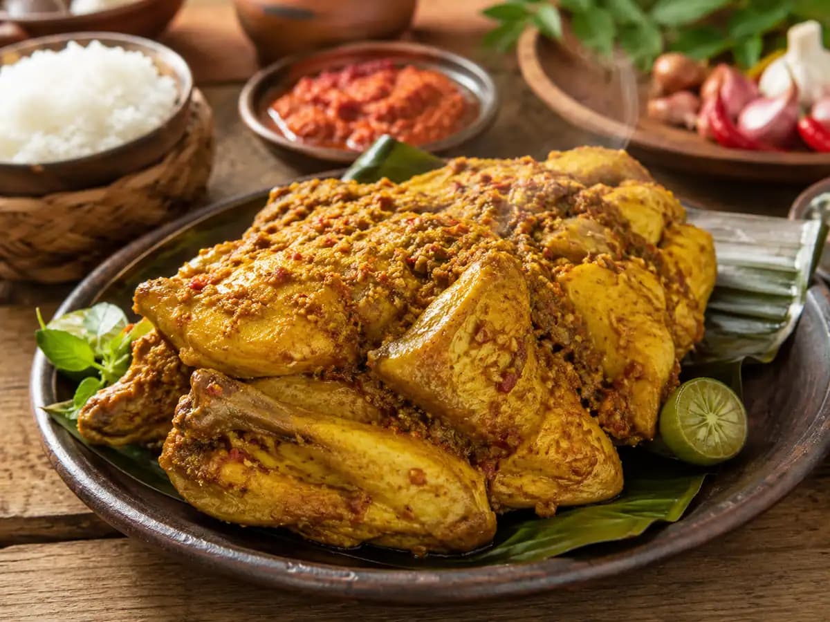 Resep Ayam Betutu Bali Bumbu Base Genep yang Meresap
