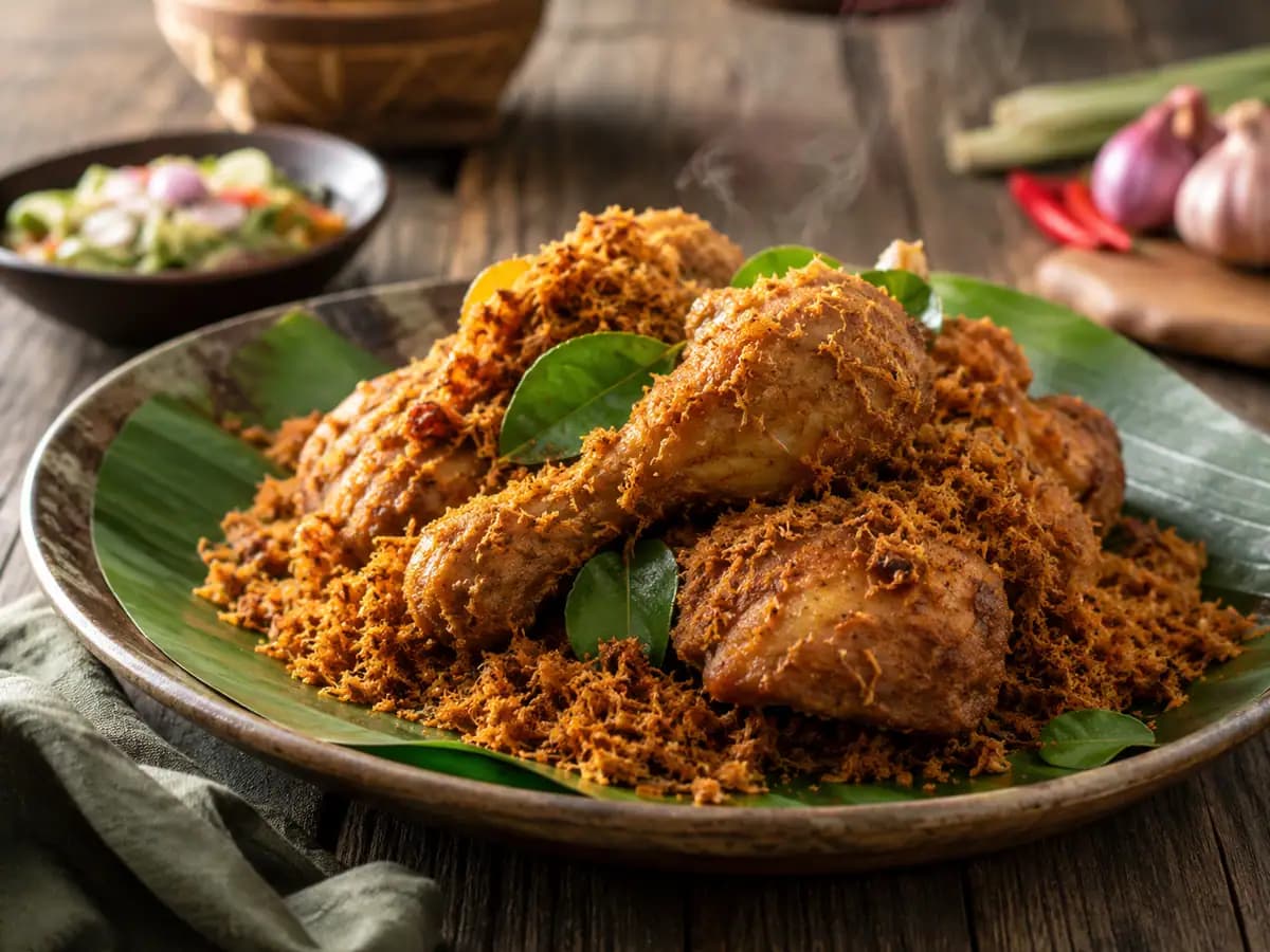 Ayam Serundeng: Resep Ayam Goreng Gurih Berbalut Kelapa