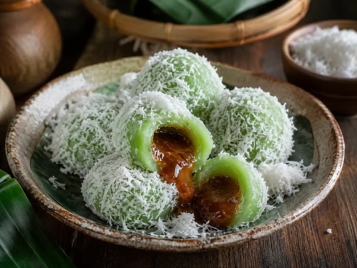 Resep Klepon Isi Gula Merah Lumer dan Antibocor
