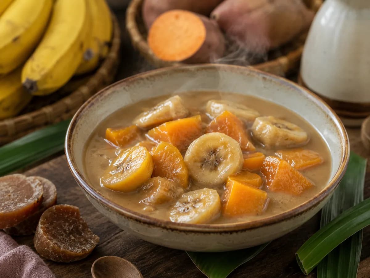 Kolak: Resep Takjil Manis Berkuah Santan Anti Pecah