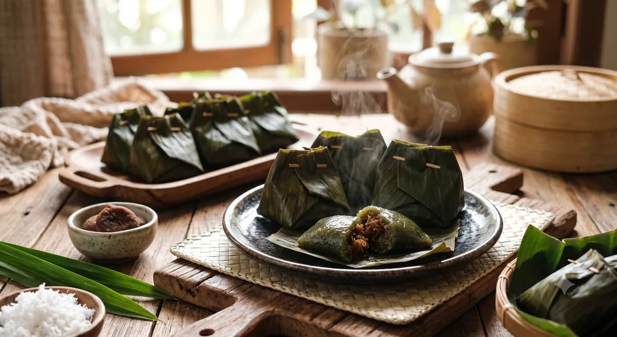 Kue Bugis: Resep Kulit Ketan Lembut Isi Unti Kelapa