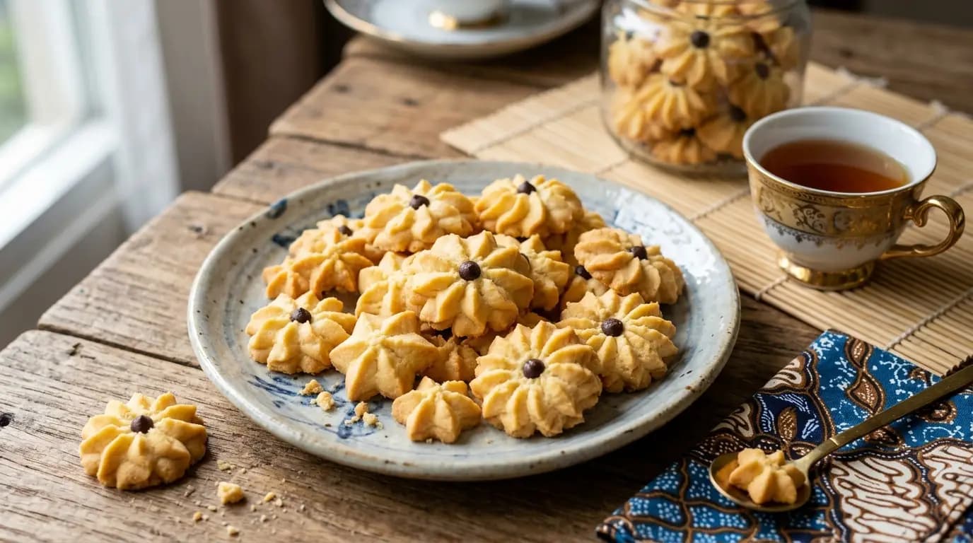 Kue Semprit: Resep Klasik Renyah dan Lumer
