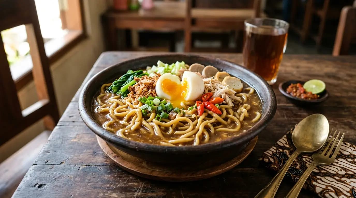 Mie Nyemek: Resep Mie Basah Gurih Khas Jawa