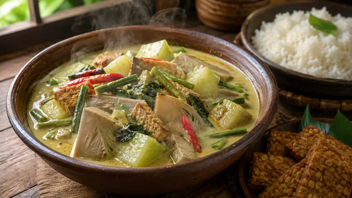 Resep Sayur Lodeh Santan Gurih dan Anti Pecah