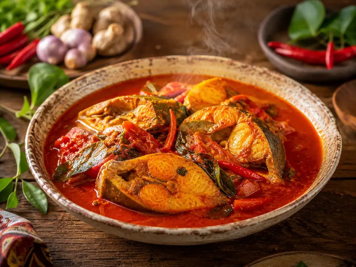 Resep Asam Padeh Ikan, Kuah Merah Pedas Asam Khas Minang