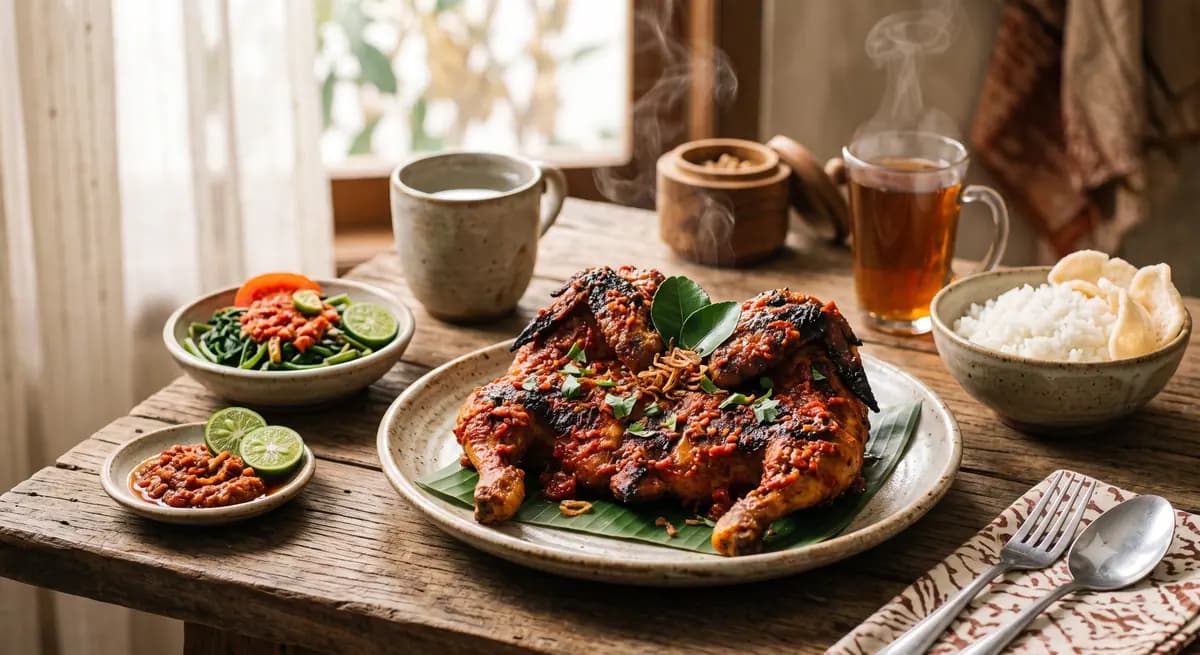 Resep Ayam Taliwang Lombok Pedas Khas Bumbu Cabai Merah