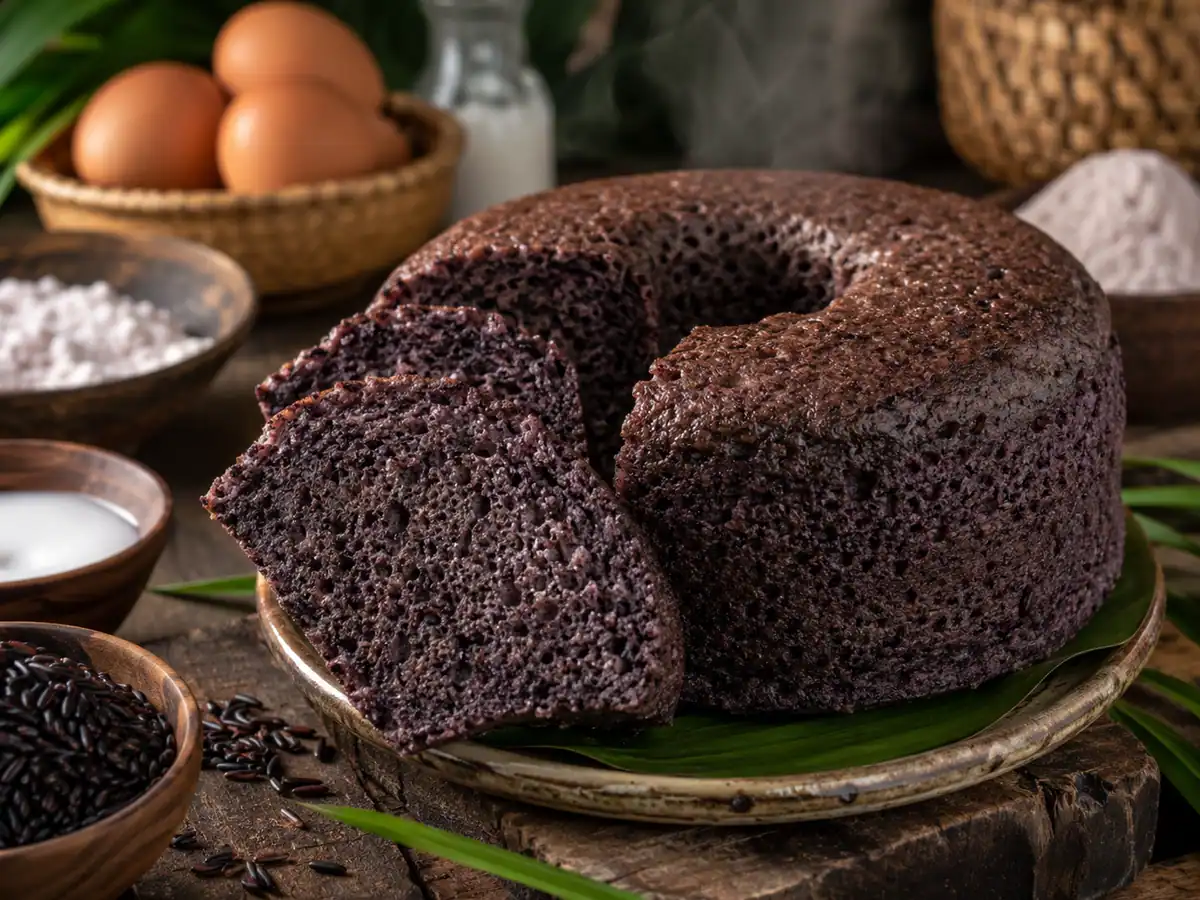 Bolu Ketan Hitam: Resep Lembut Anti Bantat Mudah