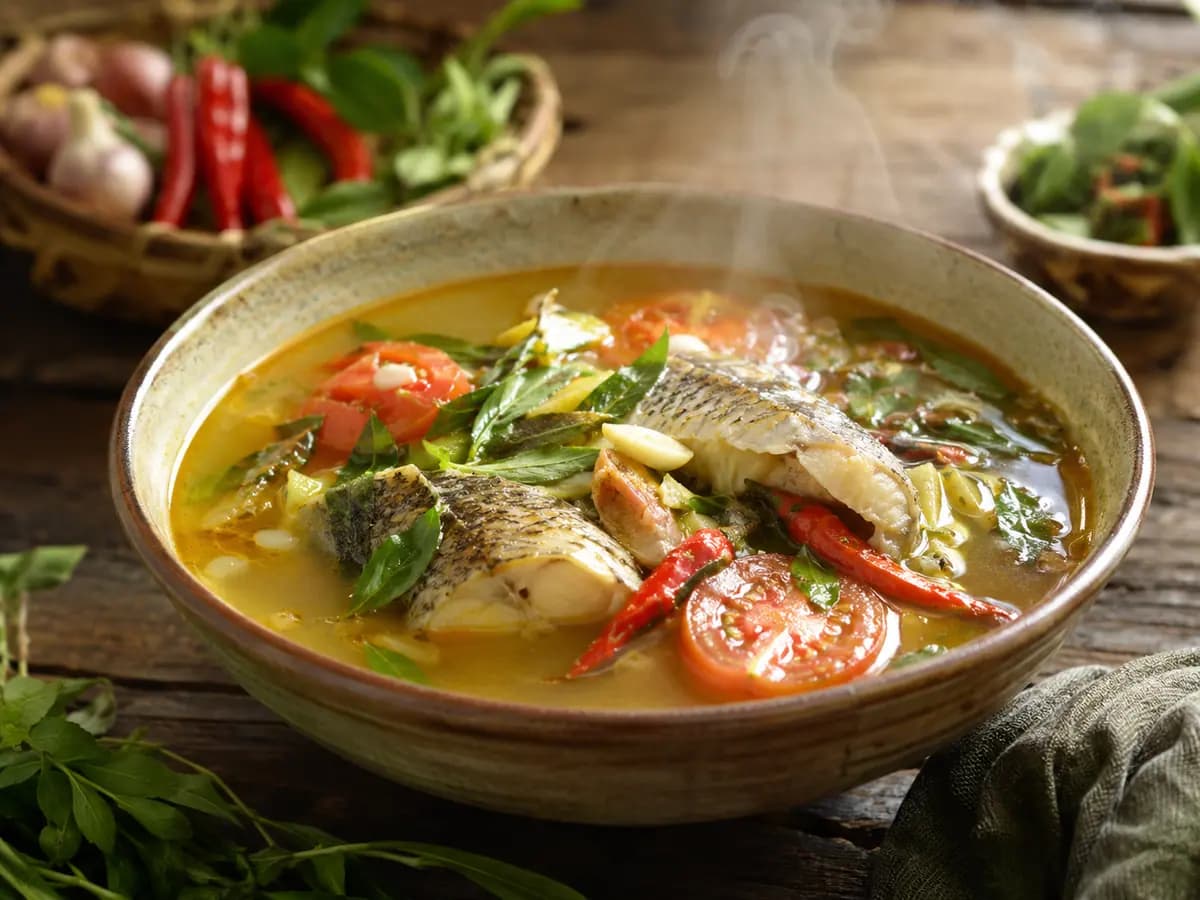 Resep Gangan Asam Banjar, Sup Ikan Berkuah Segar Khas Kalsel