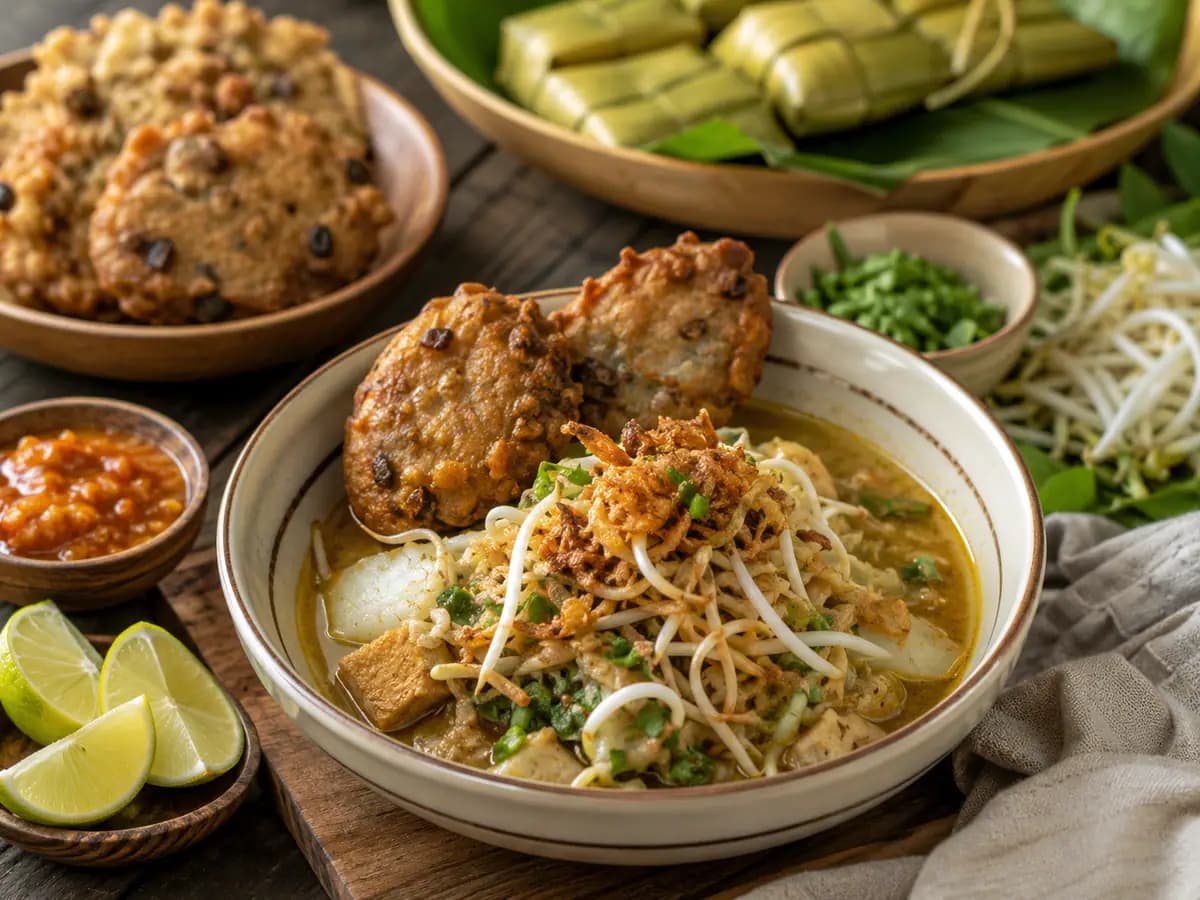 Resep Lontong Balap Surabaya Lengkap dengan Lentho