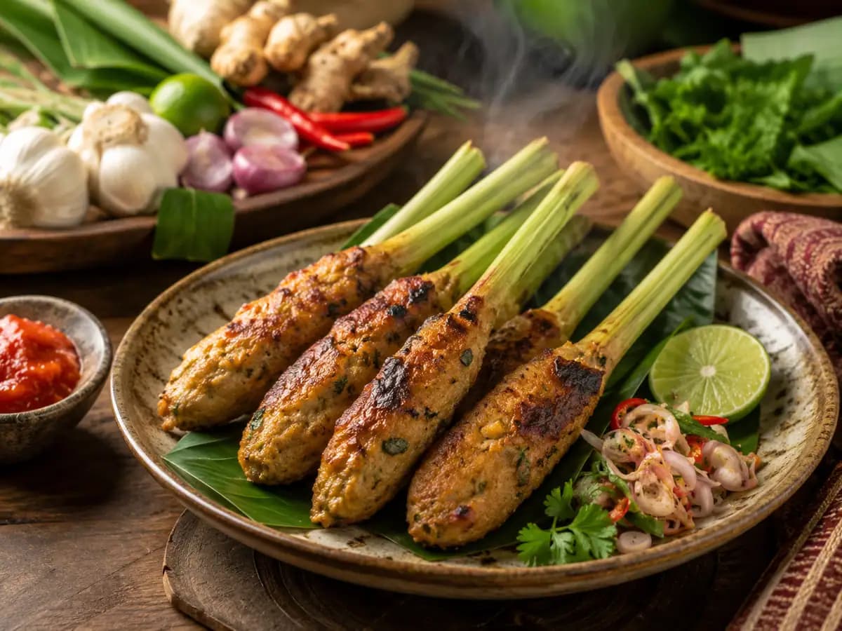 Resep Sate Lilit Bali Autentik dengan Bumbu Base Genep