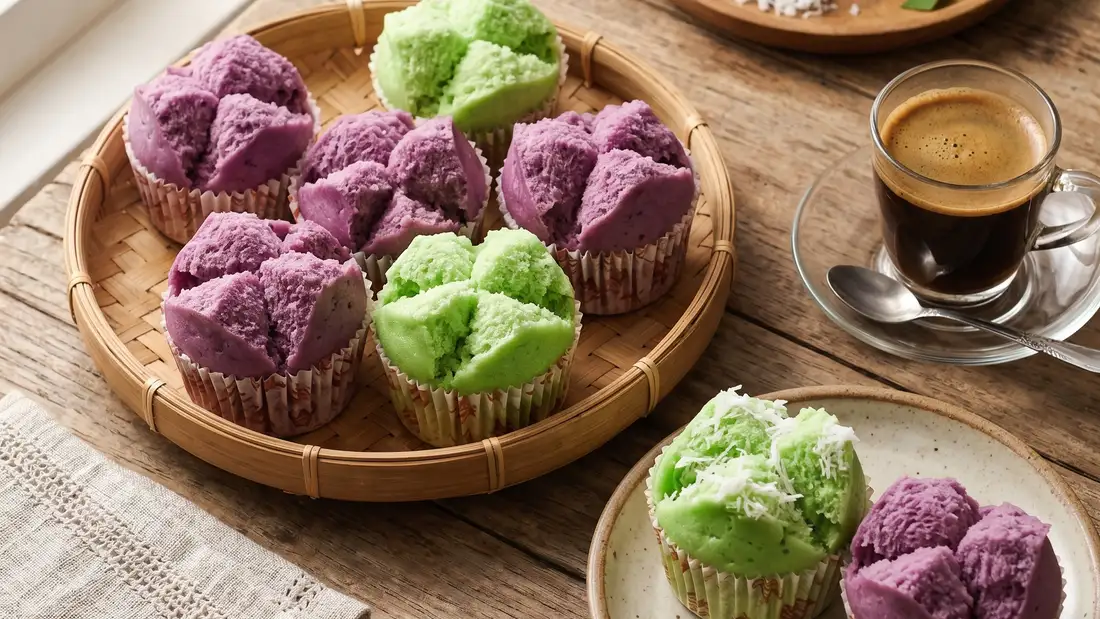 Bolu kukus lembut dengan tekstur sempurna