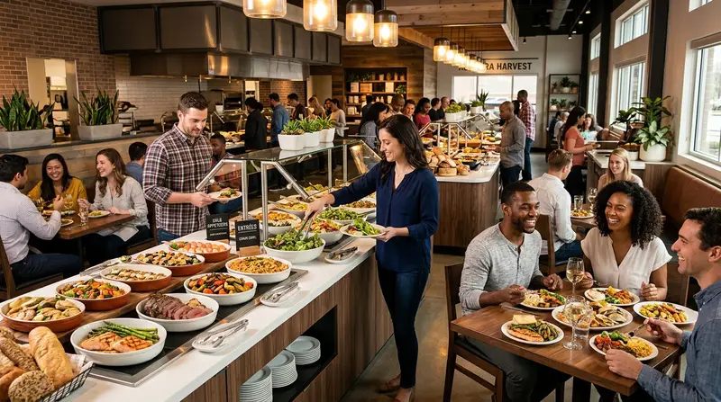 pengalaman makan allyoucan eat di restoran modern