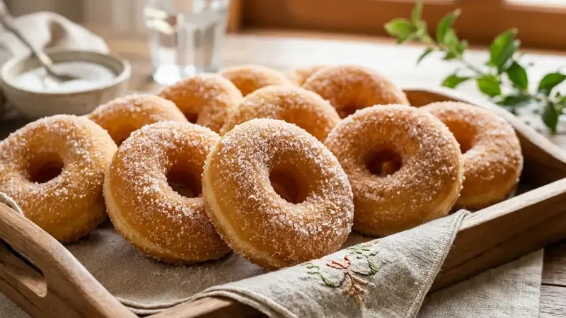 Donat kentang dengan berbagai isian
