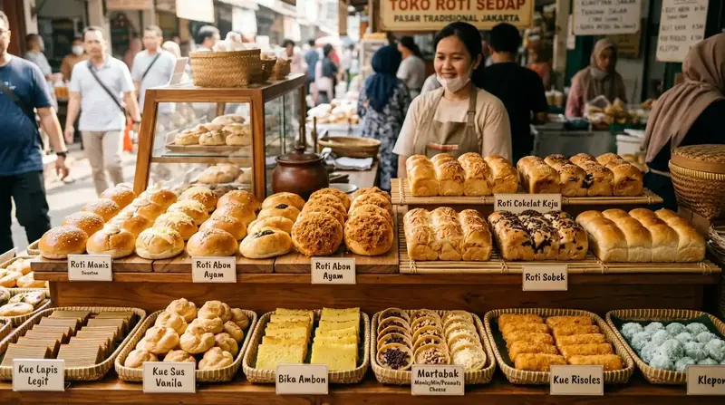 Holland bakery terdekat dengan berbagai pilihan roti segar