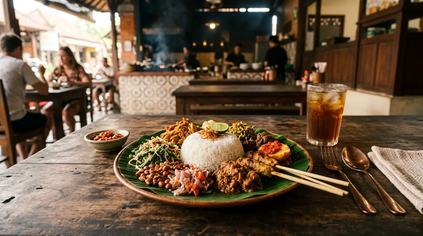 kuliner nusantara tradisional di warung dan rumah makan autentik