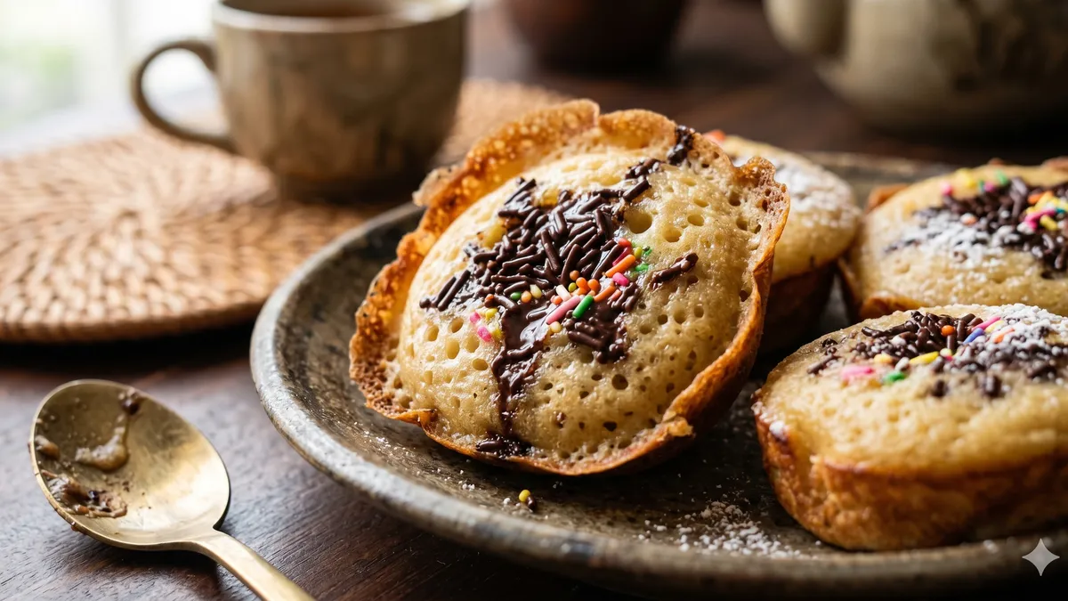 variasi kue cubit dengan berbagai rasa dan warna