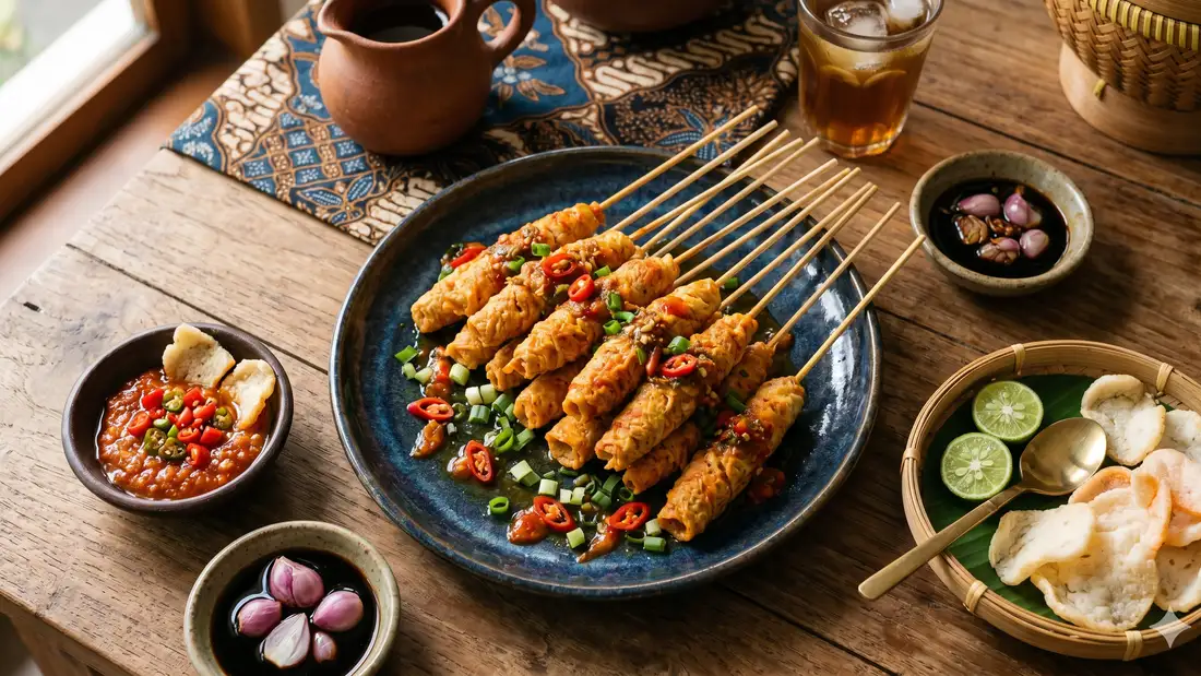 Menu sahur praktis berupa telur tumis sayur untuk hidangan cepat