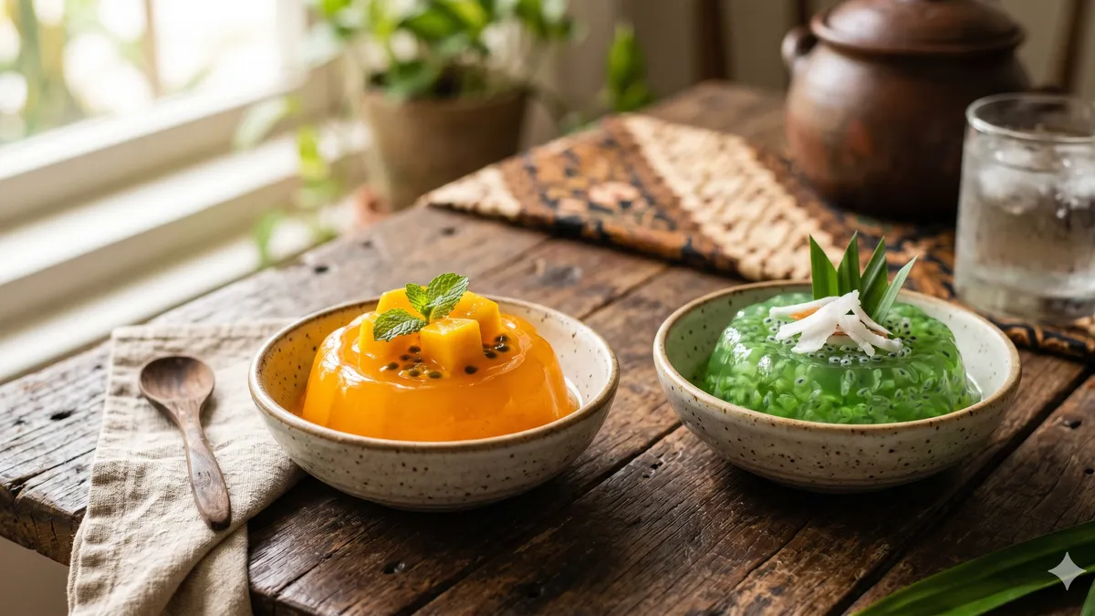 Kreasi puding Nutrijel dalam cup cantik untuk bisnis