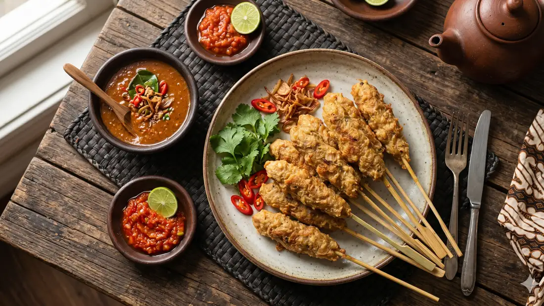 Sempol ayam goreng yang renyah dan menggugah selera