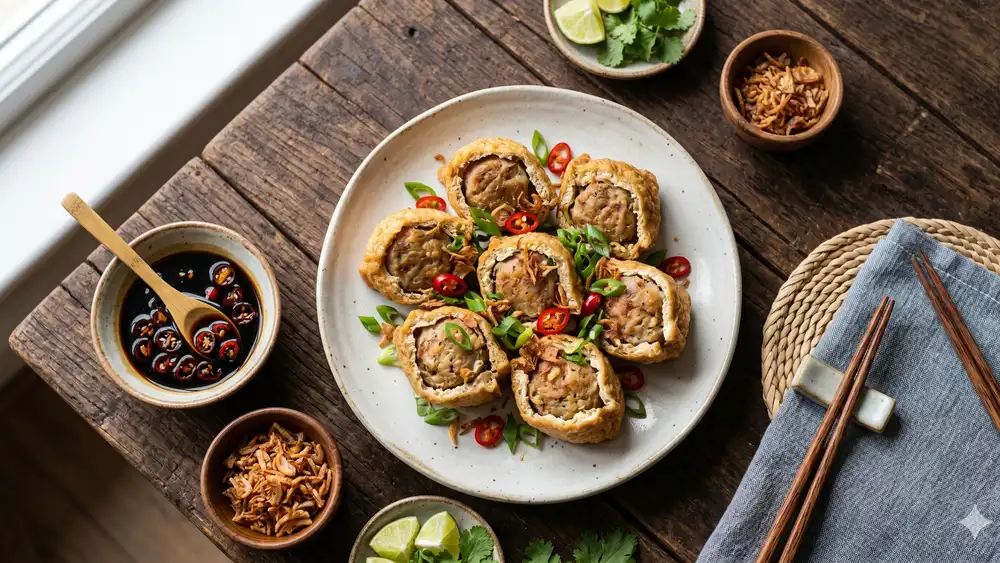 Tahu bakso goreng yang renyah